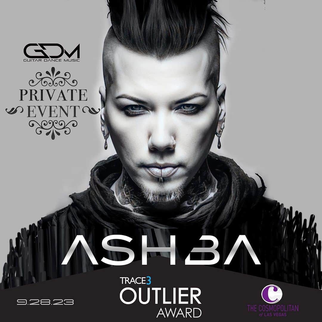 DJアシュバのインスタグラム：「I will be headlining The Chelsea Theatre @cosmopolitan_lv for @trace3_ig Evolve 2023 Sept. 28th!   #gdm」