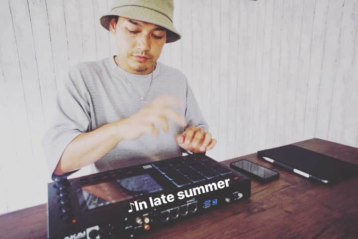 落合将人のインスタグラム：「In late summer」