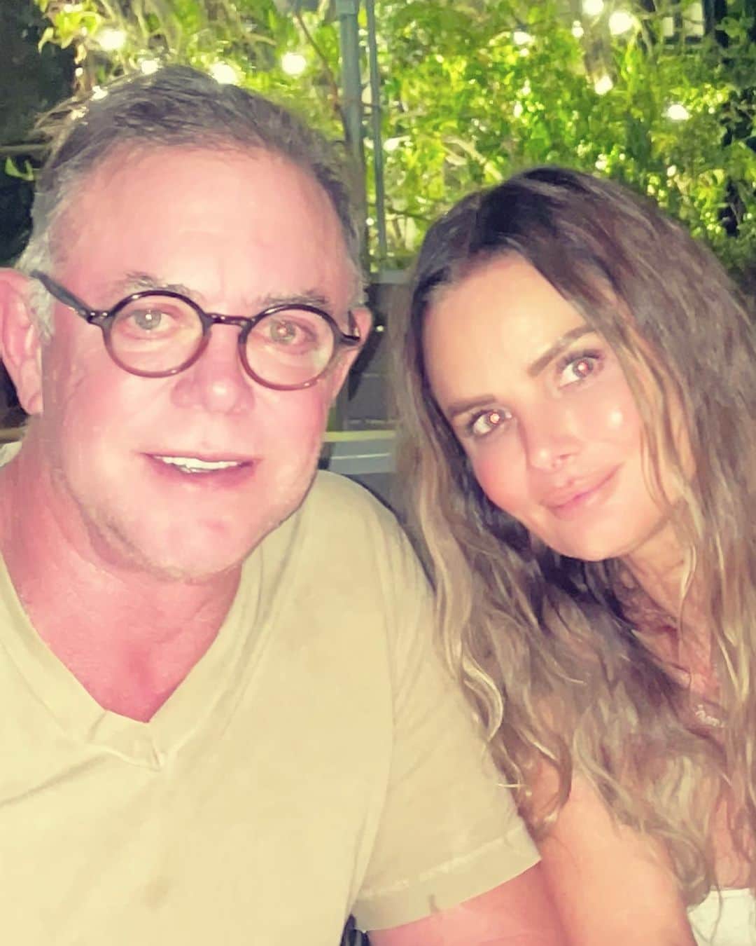 ガブリエル・アンウォーのインスタグラム：「Bronze Anniversary feast! 8 years of matrimony of 13 together! We add to our Vows each year this night as we grow, expand & manifest. So blessed to be in love with my best friend with major benefits @shareefmalnik」