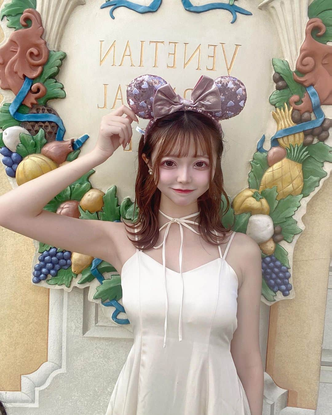 奥本陽菜さんのインスタグラム写真 - (奥本陽菜Instagram)「🐭🌙⚓️#disneysea  #ディズニーコーデ  #ディズニーシー  #riu  #夢の国コーデ」9月7日 10時08分 - hinanohiroshima