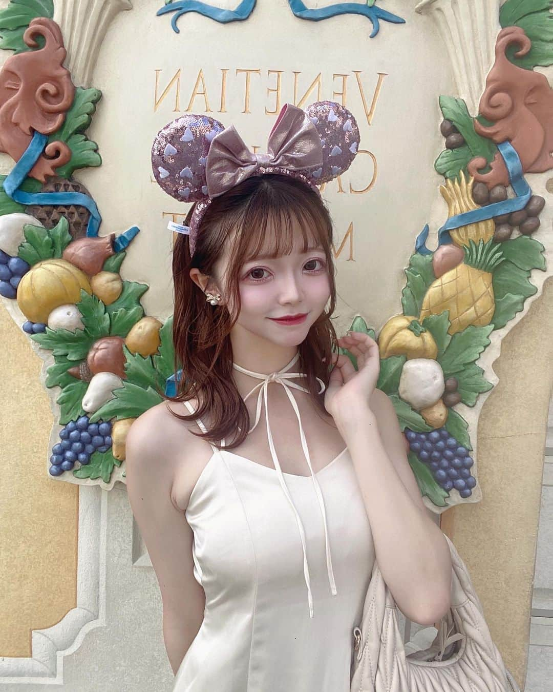 奥本陽菜さんのインスタグラム写真 - (奥本陽菜Instagram)「🐭🌙⚓️#disneysea  #ディズニーコーデ  #ディズニーシー  #riu  #夢の国コーデ」9月7日 10時08分 - hinanohiroshima