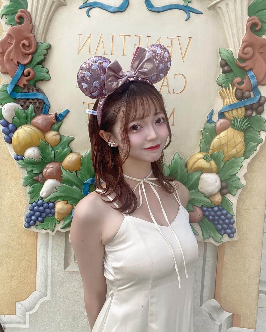 奥本陽菜さんのインスタグラム写真 - (奥本陽菜Instagram)「🐭🌙⚓️#disneysea  #ディズニーコーデ  #ディズニーシー  #riu  #夢の国コーデ」9月7日 10時08分 - hinanohiroshima