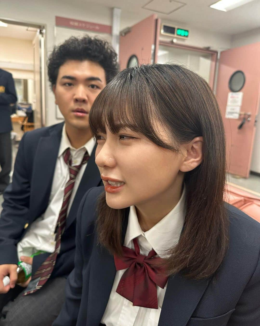 田中美久さんのインスタグラム写真 - (田中美久Instagram)「#最高の教師　オフショット  みんな仲良く楽しくオンとオフを常に切り替えてやってます♡これからどうなっていくのか…  ぁぁぁあああー！！！！！！  #日テレ　#ドラマ　#3年D組 #生田やよい #莉子 #神楽誠 #丈太郎 #不破大成 #のせりん #眉村紘一　#福崎那由他  #星崎透　#奥平大兼  #穂積渚　#白倉碧空 #渡会華　#田中美久」9月7日 19時49分 - mikumonmon_48