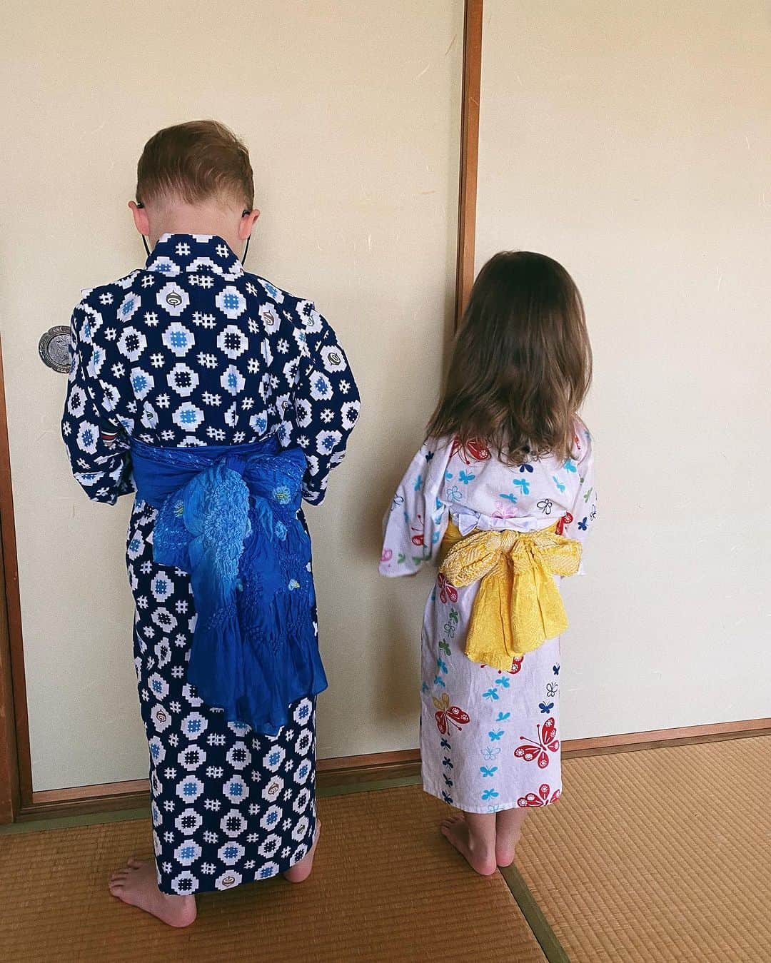 リアノン・ランゲラック（ミッチェル・ランゲラックの妻）さんのインスタグラム写真 - (リアノン・ランゲラック（ミッチェル・ランゲラックの妻）Instagram)「My Japanese babies 👘」9月7日 20時03分 - riri_langerak
