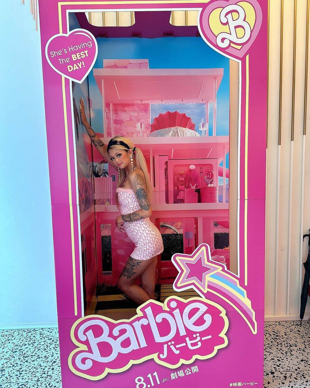 HIRANOAMIさんのインスタグラム写真 - (HIRANOAMIInstagram)「お焦げBarbie？？？🤣🤣❤️ . #Barbiecafe#Barbie#Barbiedoll #wosaka#afternoontea #バービーカフェ#期間限定カフェ #アフタヌーンティ」9月7日 20時12分 - ___xxamigramxx