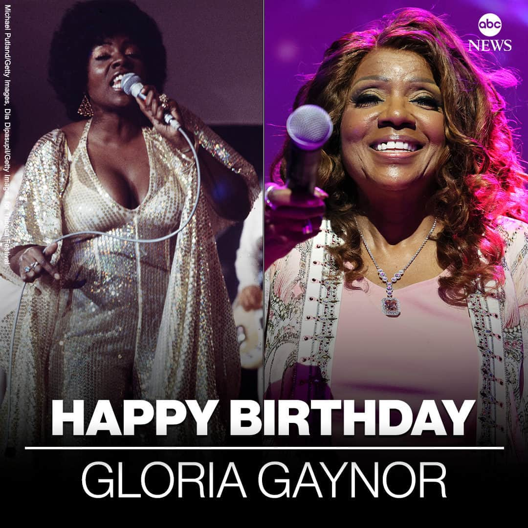 ABC Newsさんのインスタグラム写真 - (ABC NewsInstagram)「HAPPY BIRTHDAY: Singer Gloria Gaynor is 80 today. #gloriagaynor #singers #music #happybirthday」9月7日 21時00分 - abcnews