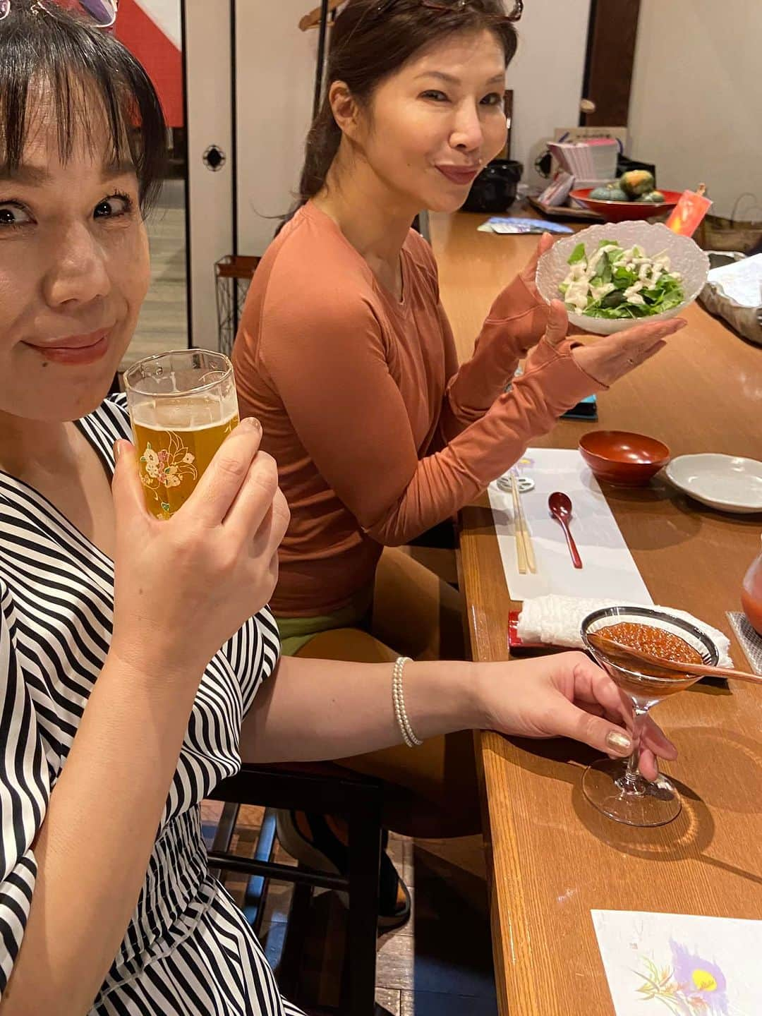 めぐまりこさんのインスタグラム写真 - (めぐまりこInstagram)「松屋町の割烹へ。 いつもなら日本酒になりそだけど 札幌帰りの私はビール！ビール！ 年内はどこに行ってもサッポロビールになりそ！！」9月7日 20時38分 - megumariko