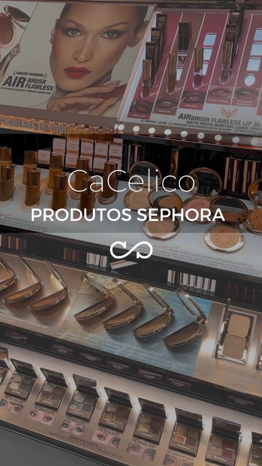 カロリーネ・セリコのインスタグラム：「Favoritos @sephora | Dicas de produtos que valem a pena e eu não fico sem!   Anotem as dicas! Qual seu produto de beleza indispensável?   Base A82 @hauslabs  Fixador @charlottetilbury  Sombra Bronze seduction @patmcgrathlabs_contact  Hidratante labial Berry @laneige_us  Primer hidro grip @milkmakeup  Mascara Kush @milkmakeup  Blush Neutral @rarebeauty  Fenty glow e Fussy @fentybeauty  Contorno Médium @makeupbymario  Lápis pink brown @hudabeauty   #CaCelicoBeauty #CaCelicoPicks」