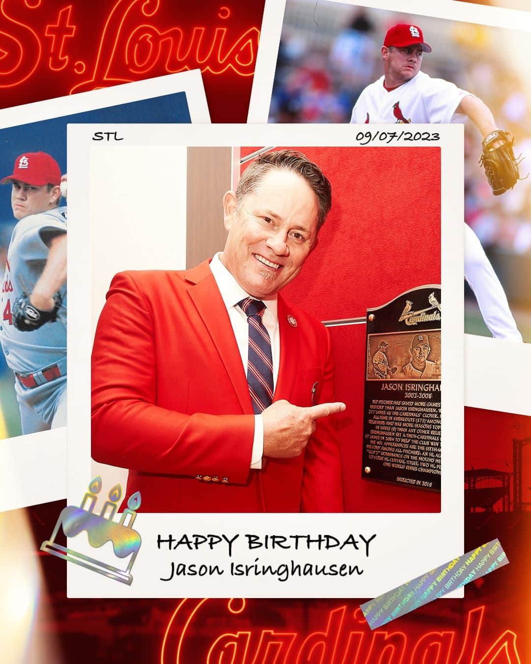 セントルイス・カージナルスのインスタグラム：「Happy Birthday, Izzy! 🥳」
