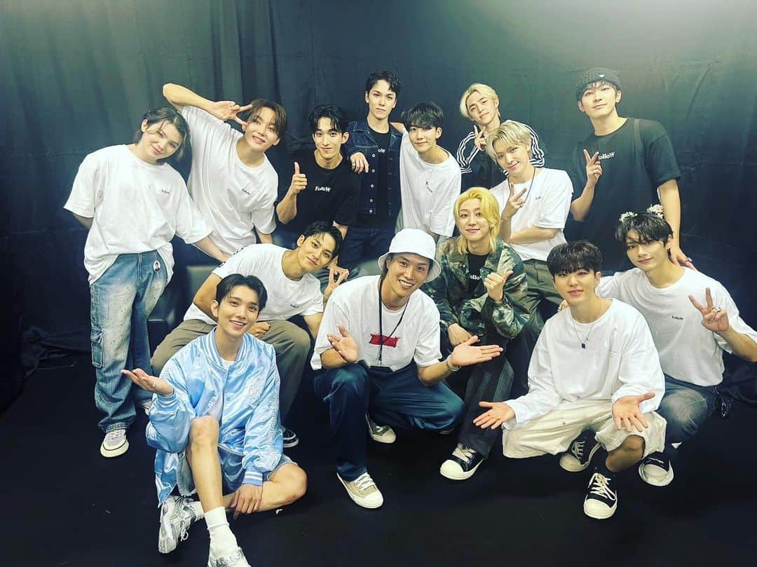 鈴木伸之のインスタグラム：「. SEVENTEEN 東京ドーム🗼 ありがとうございました✨ #seventeen  #スングァンさん優しすぎた〜 #감사합니다」