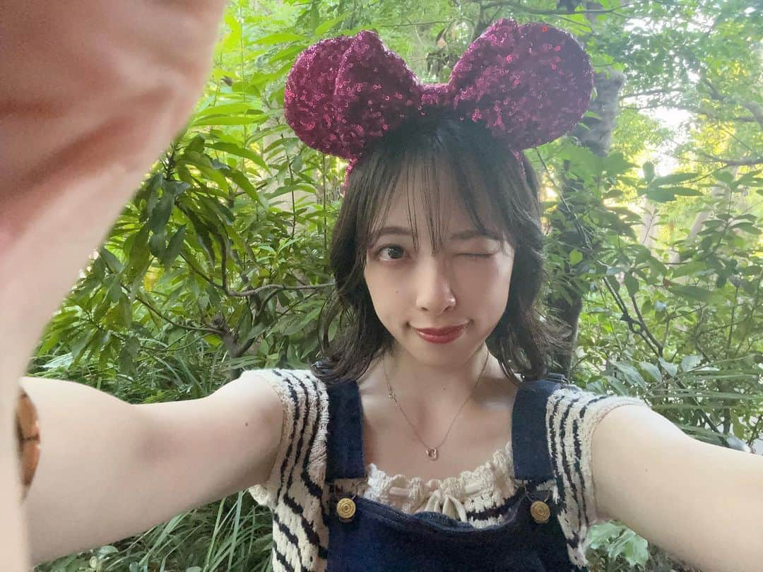 横川夢衣さんのインスタグラム写真 - (横川夢衣Instagram)「💍  🏰🤍🐭  .」9月7日 21時07分 - yumei_yokogawa