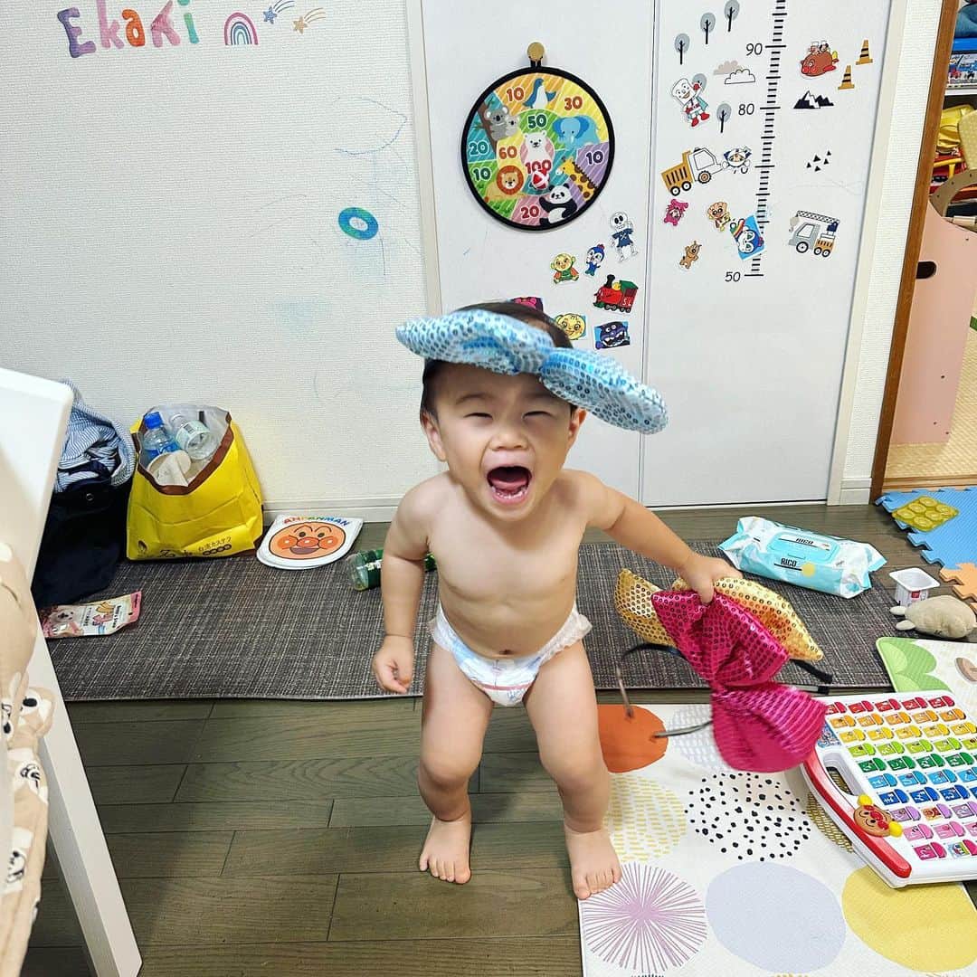 やしろ優さんのインスタグラム写真 - (やしろ優Instagram)「静かだなぁと思ったら、、、  この格好で現れた笑  #やさ丸 #1歳7か月」9月7日 12時25分 - yashiroyuuuu