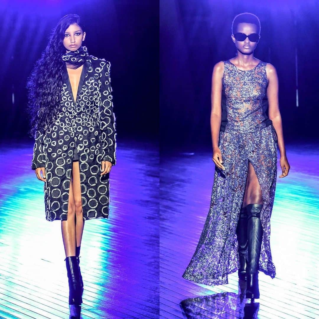 ZUCCA Modelsのインスタグラム：「DHYANI & INES @rynshu SS24 @__dhyani @ines__pamela #tokyorebels」