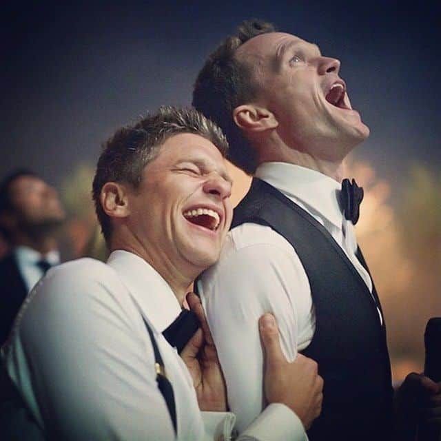 ニール・パトリック・ハリスのインスタグラム：「What a life. What a journey with you. That we got married! Nine years ago, on this very day! Thanks for saying ‘I do’. Thanks for all of it.  @dbelicious」