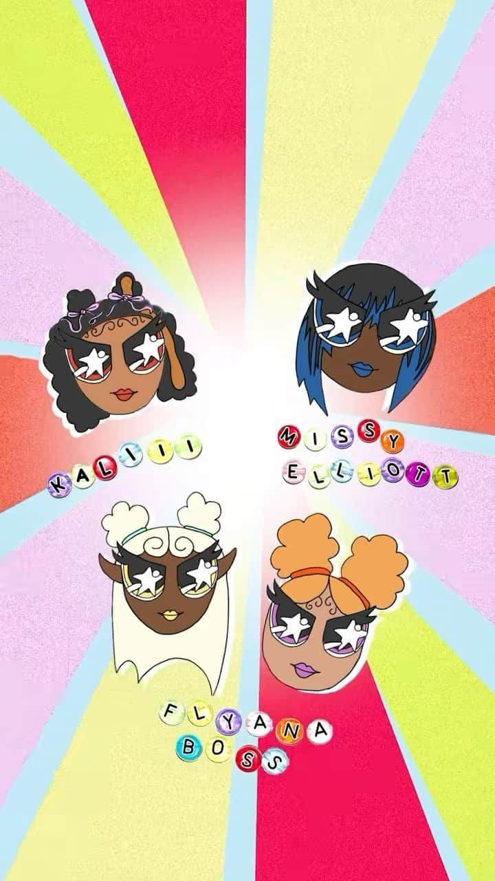 ミッシー･エリオットのインスタグラム：「You wish remix out now 😍🥰🫶🏾 FEATURING @kaliii & @missymisdemeanorelliott 💜😍」