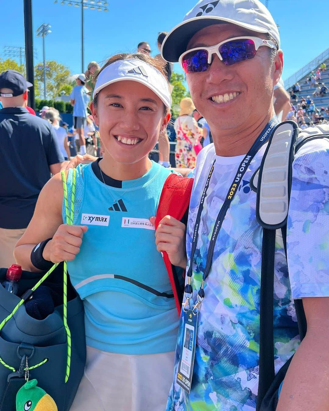 加藤未唯さんのインスタグラム写真 - (加藤未唯Instagram)「Thank you @usopen 🗽🍎 We come back stronger next year👋  たくさんの応援ありがとうございました🫶 次はSan Diegoの大会です🏖 #usopen #tennis #doubles #2023 #adidas #wilson #テニス #ダブルス #アディダス #ウイルソン」9月7日 14時03分 - miyukato1121