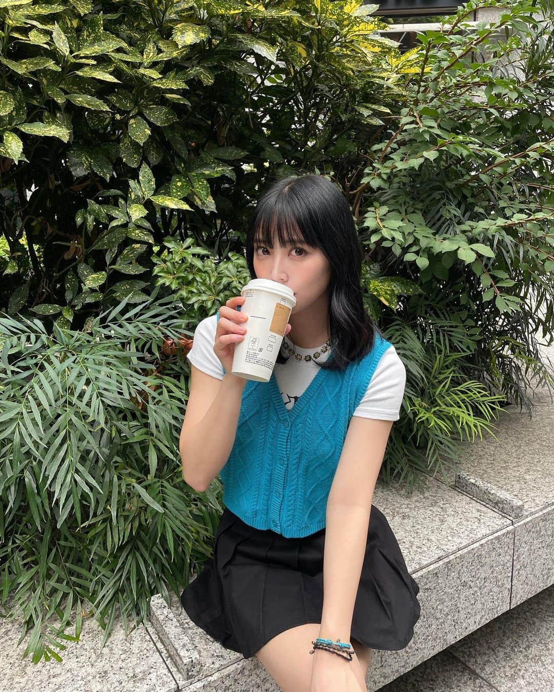 白間美瑠さんのインスタグラム写真 - (白間美瑠Instagram)「🩵☕️🩵」9月7日 14時30分 - shiro36run