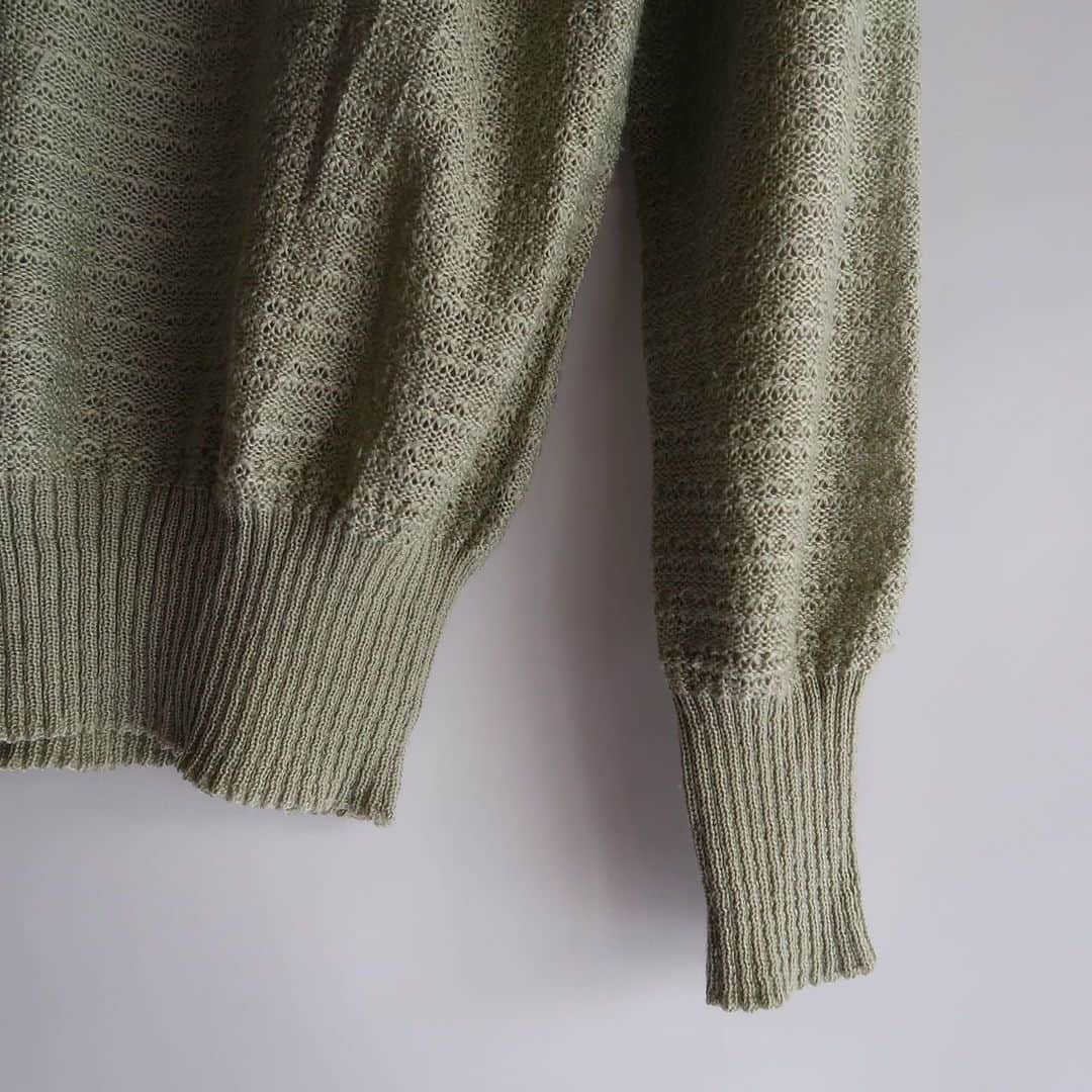 TheSunGoesDownさんのインスタグラム写真 - (TheSunGoesDownInstagram)「raglan sleeve mesh knit tops  staff 157cm」9月7日 14時43分 - tsgd_tokyo