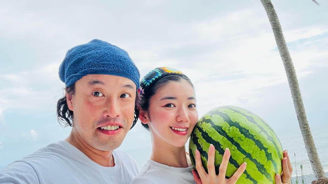 松嶋初音のインスタグラム：「今年はとにかく夏を満喫した！！ 去年は夏に色々あって怪我をしたり変なことが相次いだりとだったんだけど、今年のテーマは自分を、命を大事に！ということで本能のままに生きた！  やること山積みなのでこれから本気出します！  動画とか楽しみにしててくださいね〜！   #夏休み  #いつまで夏休み気分」