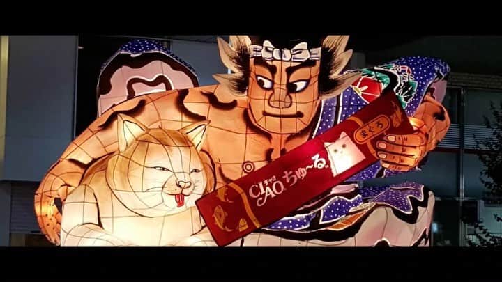 いなば CIAOちゅ～るのインスタグラム：「.  #青森ねぶた祭り   今年も #ねぶた祭 にちゅ～るが登場！  6年目となる #ちゅ～るねぶた と、今年初の #ツナ缶ねぶた の2台が運行しました。   制作を担当してくださったのは、史上2人目の女性ねぶた師である塚本利佳さん。  ちゅ〜るが欲しくて甘える猫ちゃんとワンちゃんの表情に注目です！🥰   今年も #ちゅーるねぶた をご覧頂きありがとうございました。  ねぶた祭りに関わる全ての方々に感謝申し上げます。 また来年も、元気にお会いできるのを楽しみにしています！   #青森ねぶた祭り #青森ねぶた2023」