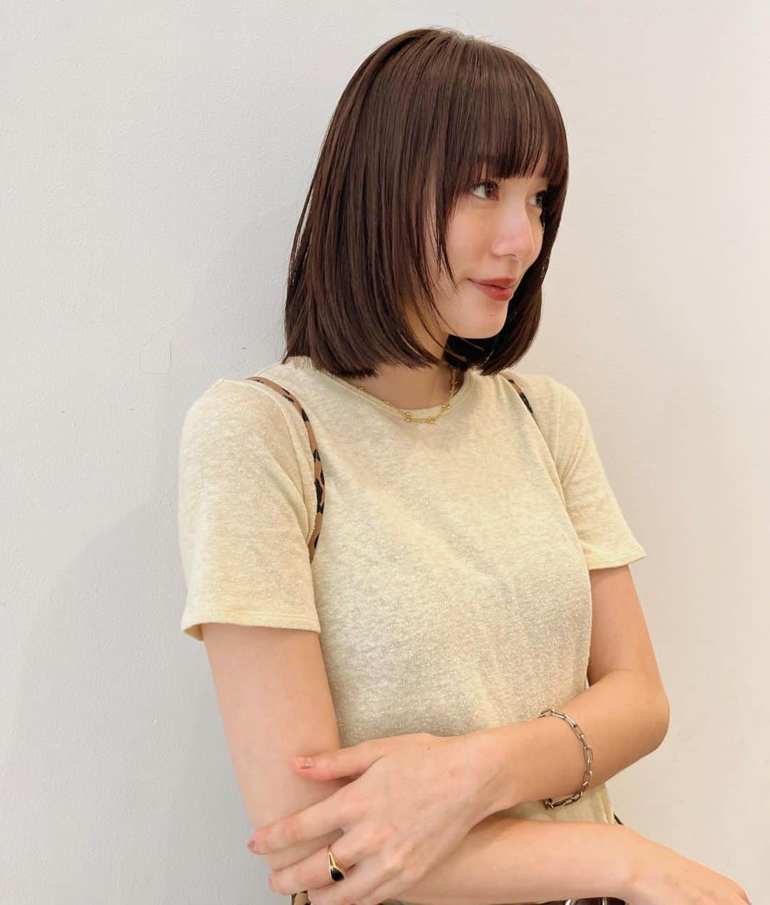 金田和樹のインスタグラム：「秋のマロンブラウン♡」