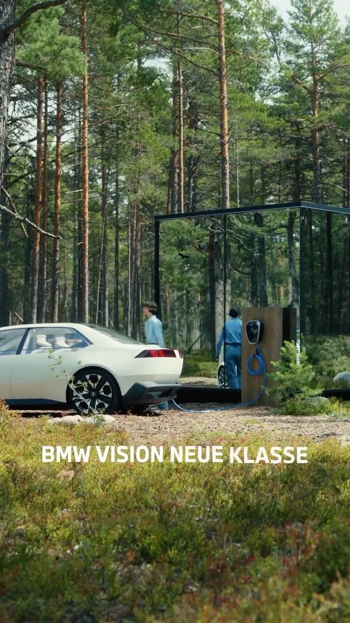 BMWのインスタグラム：「Every decision is an act of creation, shaping the path of our journey. THE NEUE NEW. The BMW Vision Neue Klasse. #NeueKlasse #IAA23 #THEVisionNeueKlasse #TheNeueNew」