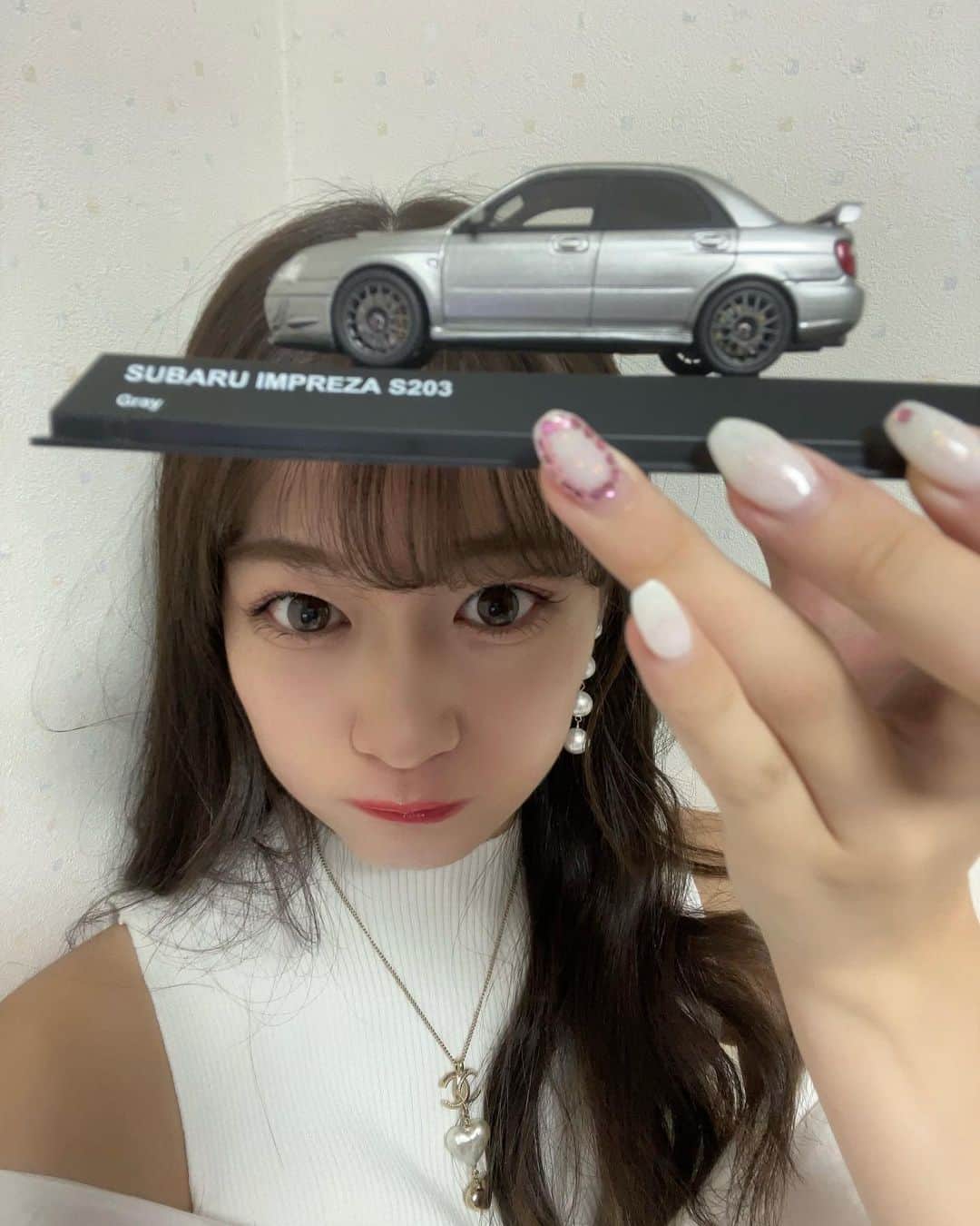 りなぴよさんのインスタグラム写真 - (りなぴよInstagram)「🎁  京商さんからミニカーを頂きました‼️  今回は『スバル インプレッサS203』🥺  インプレッサのSはどういう意味があるんだろ🤔  43分の1の大きさのミニカーで、 想像するミニカーよりは 少し大きめなイメージ💫  Sシリーズを集めちゃおうかな💕  #インプレッサ #sti #京商」9月7日 17時10分 - piyo_na_ri_