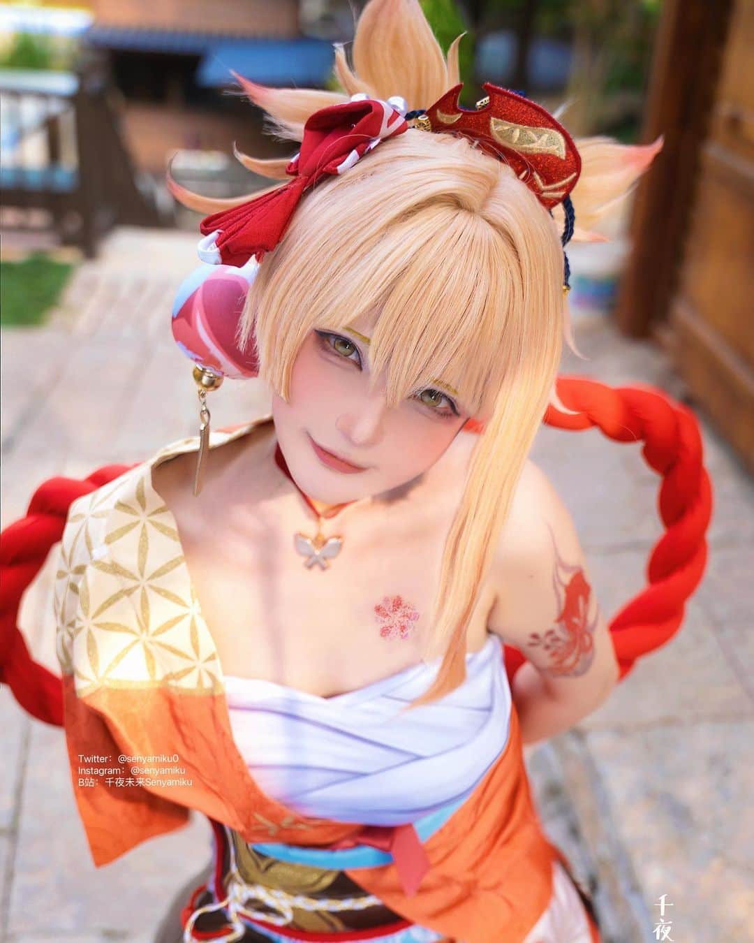 千夜未来のインスタグラム：「🎆 #genshinimpact #原神」