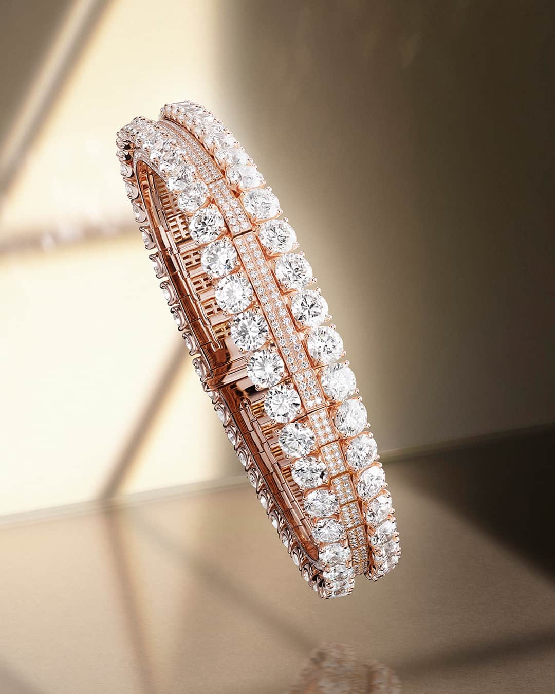 ジャガールクルトのインスタグラム：「Introducing the new 101 Secrets. #Calibre101 _ 101 Secrets Designed, made and assembled in our Manufacture _ Jaeger-LeCoultre unveils a new ‘secret watch’. More than a timepiece, the 101 Secrets is a high jewellery piece of art. Surrounded by diamonds, this exceptional watch hides a mother-of-pearl dial, only revealed when its wearer wishes to see the time. Pushing a hidden button concealed within the diamonds, a discreet mechanism will uncover the elegant and delicate dial. _ #JaegerLeCoultre #Calibre101」
