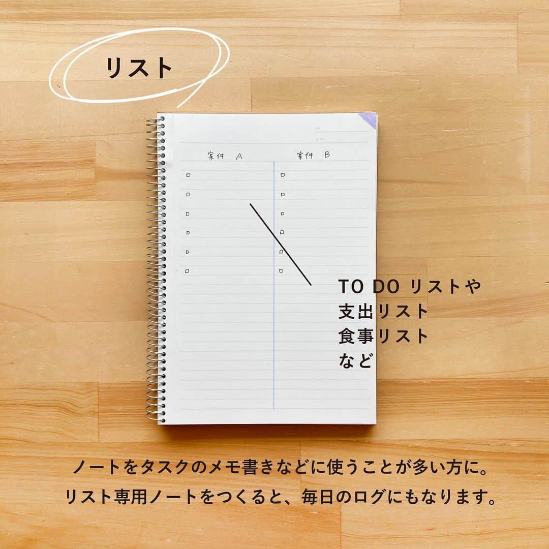 マルマン公式アカウントさんのインスタグラム写真 - (マルマン公式アカウントInstagram)「. . ＼ノートをあとから見返しやすく書くコツ／ . . 本日は、線１本でノートを見返しやすく書くノート術をご紹介。 せっかく書いたメモやログ、わかりやすく書いて ちゃんと活用できたらうれしいですよね！ . 今回使った「スパイラルノート　ベーシック」は しっかり使えてお手頃なコスパ最高のノート！ 横罫、方眼罫、無地、サイズも豊富ですが、 サッと線が引けるものが良い方は、方眼罫がおススメです。 . . #マルマン#maruman#ノート#notebook#ノート術#仕事ノート#大人の勉強垢#文具好き#文房具好き#文具女子#文房具紹介#ノートの書き方#時短術#stationerylove」9月7日 18時00分 - e.maruman