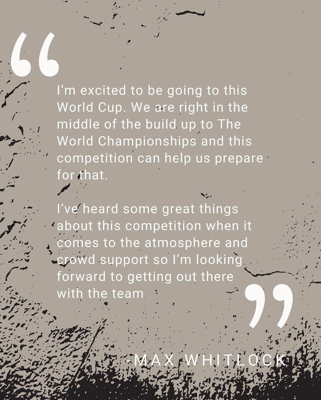 マックス・ウィットロックさんのインスタグラム写真 - (マックス・ウィットロックInstagram)「Stay tuned! Excited to be heading to the Gymnastics World Cup! 🤸‍♂️ @ffgymnastique @teamgb #GymnasticsWorldCup #PathToParis #ParisAdventures」9月7日 18時02分 - maxwhitlock