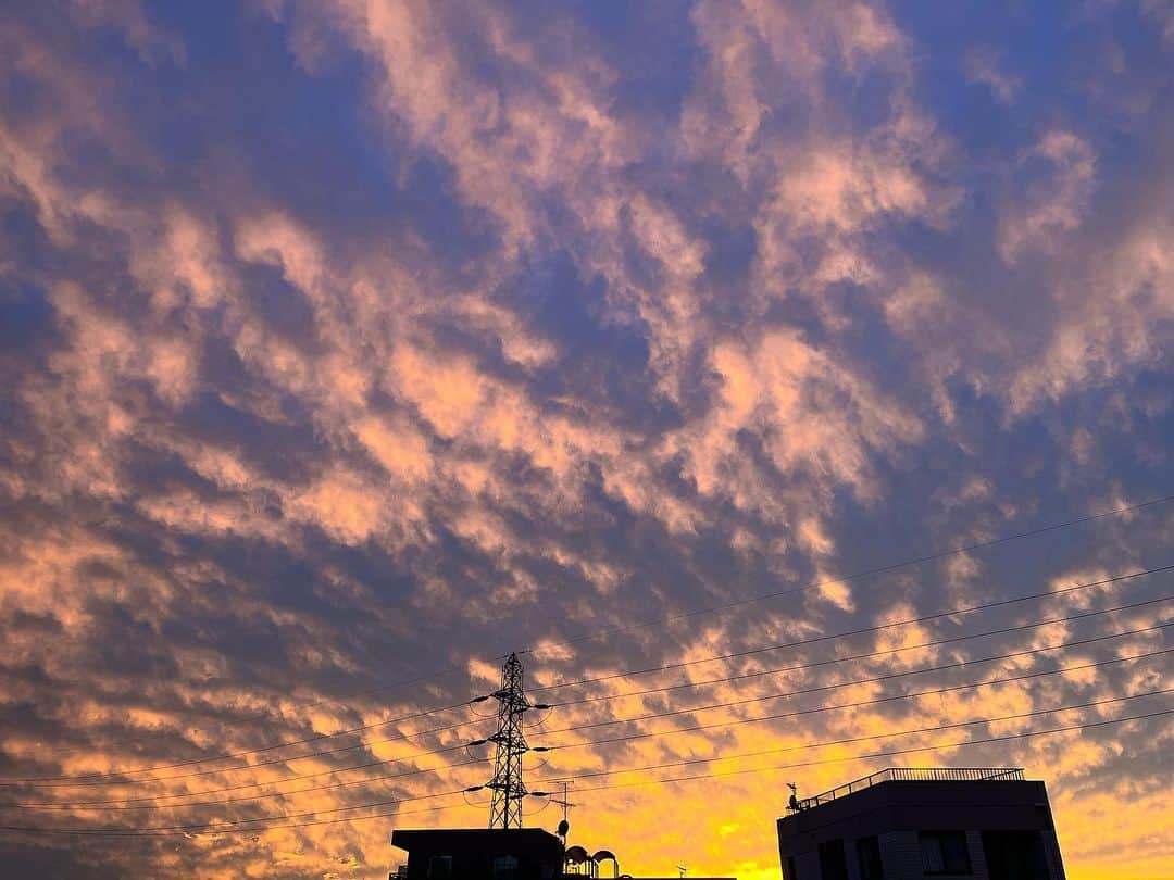 Shinnosukeさんのインスタグラム写真 - (ShinnosukeInstagram)「今日は秋の夕焼け空がなかなか🌆  #DEVOTION」9月7日 18時05分 - shinscapade