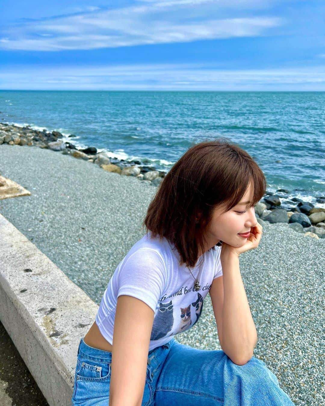 内藤理沙さんのインスタグラム写真 - (内藤理沙Instagram)「😻‎☁️」9月7日 18時19分 - risa_naito_official