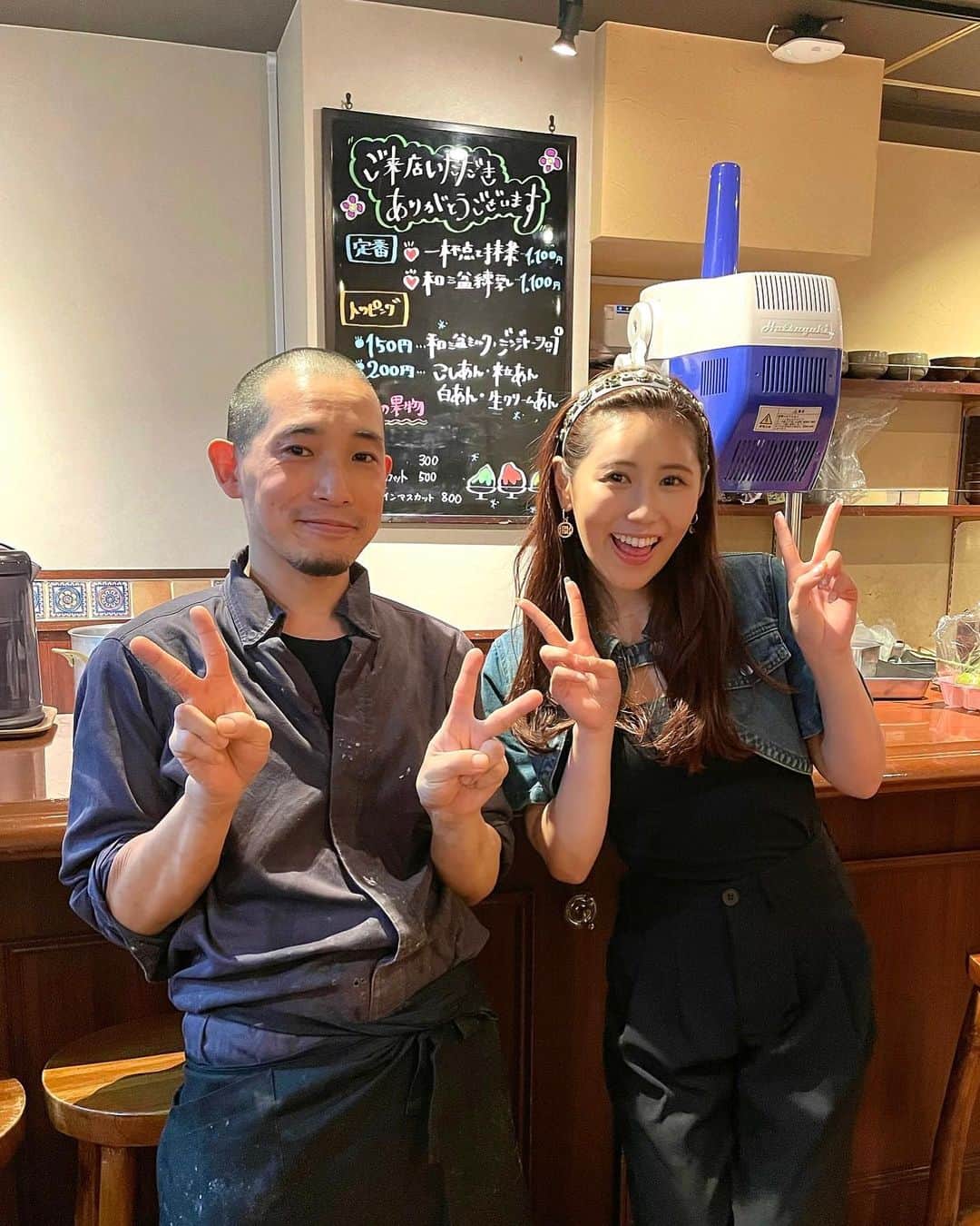 西野未姫のインスタグラム：「なんと！！！ 大人気のかき氷のお店「オクノシブヤ」さんとコラボ氷を出すことが決定しました😆💓  嬉しすぎる🥹💓  私のこだわりを全て江良さんが叶えてくれました😭✨  9月23日〜販売スタートです✨  いろんな人に食べて欲しいです！ 初めての人もかき氷大好きな方にもささる味になってると思うのでぜひ食べてください🥰  #かき氷 #オクノシブヤ」