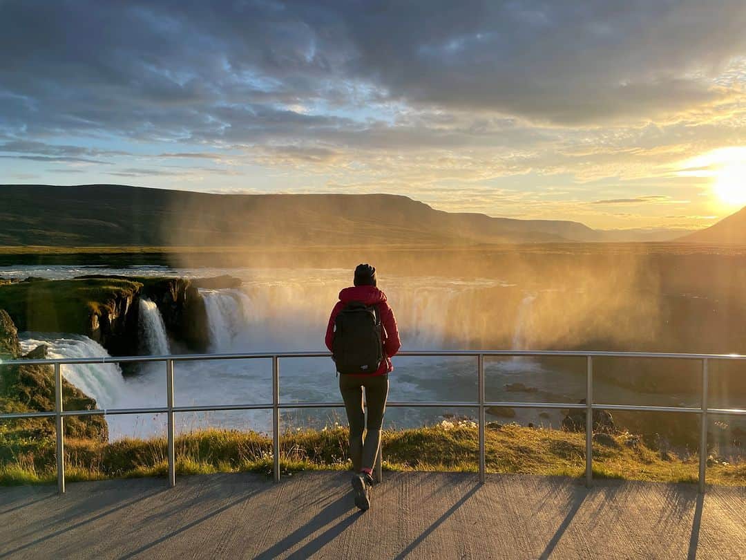 CABINZEROのインスタグラム：「The best image of August 🎉  Congratulations to @‌paulinagoldschneider_Goðafoss for winning the best image of the month! 📸 We've been running a monthly photo competition where creators can send their best images to be featured each month; winners will receive a FREE BACKPACK of choice from our collection. Other submissions will be shared with the community on our social media platforms. 📍Send your images to media@cabinzero.com with the file name “name_IG account_Destination” to join our competition. You can be the next winner!  #CabinZero #Travel #backpack #packing #Zerohassletravel」
