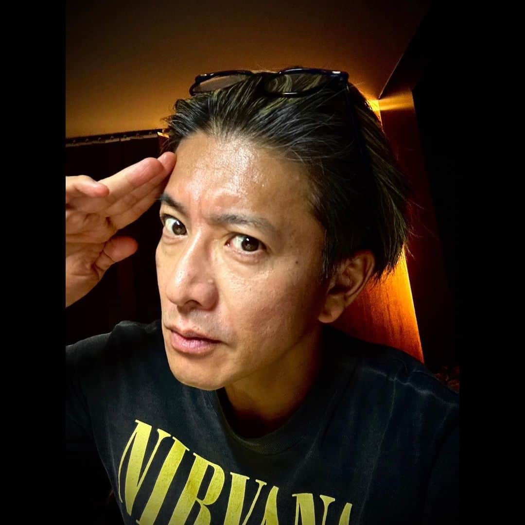 木村拓哉さんのインスタグラム写真 - (木村拓哉Instagram)「⁡ ⁡ ⁡ 「show must go on 」 ⁡ PEACE‼︎ ...