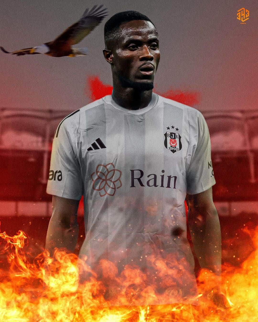 エリック・バイリーさんのインスタグラム写真 - (エリック・バイリーInstagram)「Happy to be here. I will work my hardest to gain your trust! @Besiktas 🦅」9月7日 19時14分 - ericbailly24