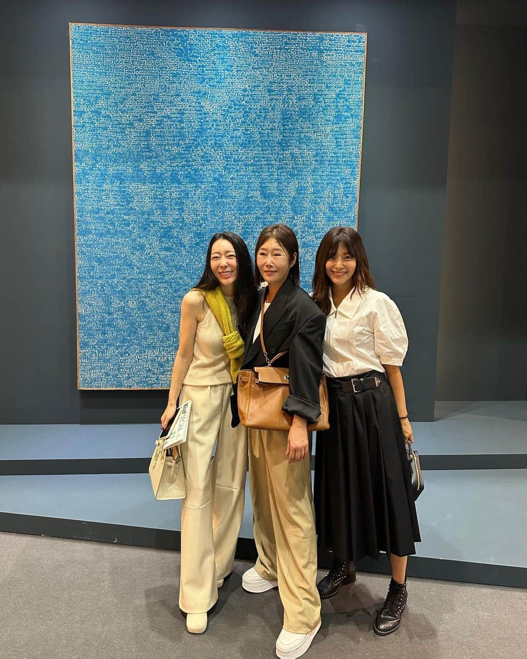 イ・ヨンウンさんのインスタグラム写真 - (イ・ヨンウンInstagram)「. FRIEZE,KIAF  전시 보고, 서울옥션 에프터파티까지! 🍾🥂 꽉찬 하루!! . #2023friezeseoul  #2023kiafseoul」9月7日 19時34分 - leeyoungeun0809