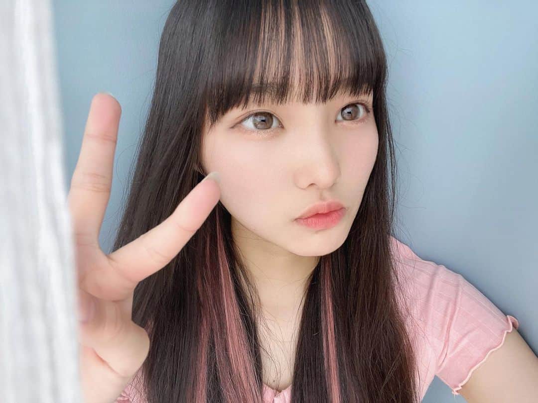荻山こころのインスタグラム：「ずっと夏休みがいいー #自撮り  #jkブランド  #jk  #jkの素敵な思い出  #sjk」