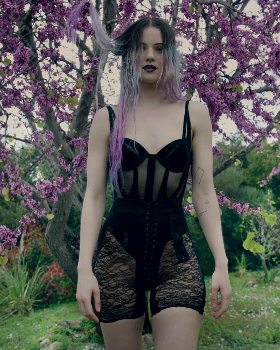 アルヴィダ・バイストロムのインスタグラム：「I do feel like I ate this self portrait shoot for 10 magazine  Photographer and Talent ARVIDA BYSTROM   @arvidabystrom  Fashion Editor SOPHIA NEOPHITOU   #sophianeophitou  Hair HIROSHI MATSUSHITA using Oribe  @mr.hiroshi.matsushita   Make-up PEP GAY at MA + Group using CHANEL Les Beiges Summer To-Go and CHANEL Hydra Beauty Micro Crème Yeux   @pepgay  Photographer’s assistant NICOLETTA KAVVADIA   @cocotetta  Fashion assistant GEORGIA EDWARDS   @georgialilyedwards  Production ZAC APOSTOLOU  @zac_apostolou  Special thanks to SOPHIA EVANS, HARIS TSIMARAS, CHRISTINA ANTYPAS KAVVADIA, PETROS TERZIOGLOU and KORALIA TERZIOGLOU」