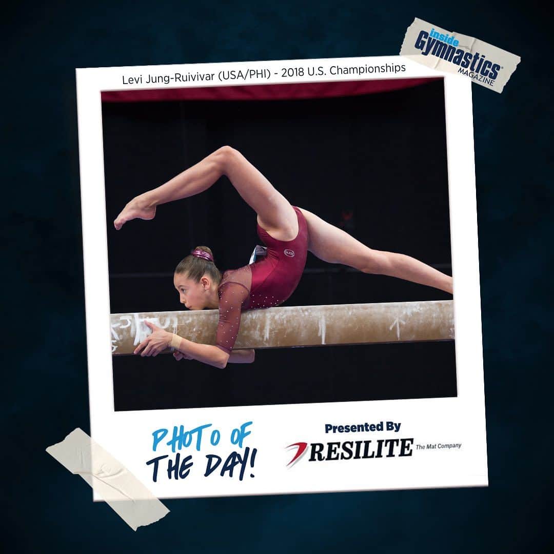 Inside Gymnasticsさんのインスタグラム写真 - (Inside GymnasticsInstagram)「In honor of @levi.jr_gymnast announcing her plans to compete for the Philippines, today’s Photo of the Day featuring Levi is brought to you by @resilitesportsproducts!」9月8日 6時00分 - insidegym