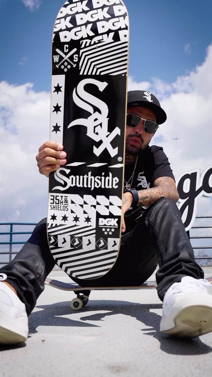 シカゴ・ホワイトソックスのインスタグラム：「A legendary collaboration with a renowned brand and skater.」