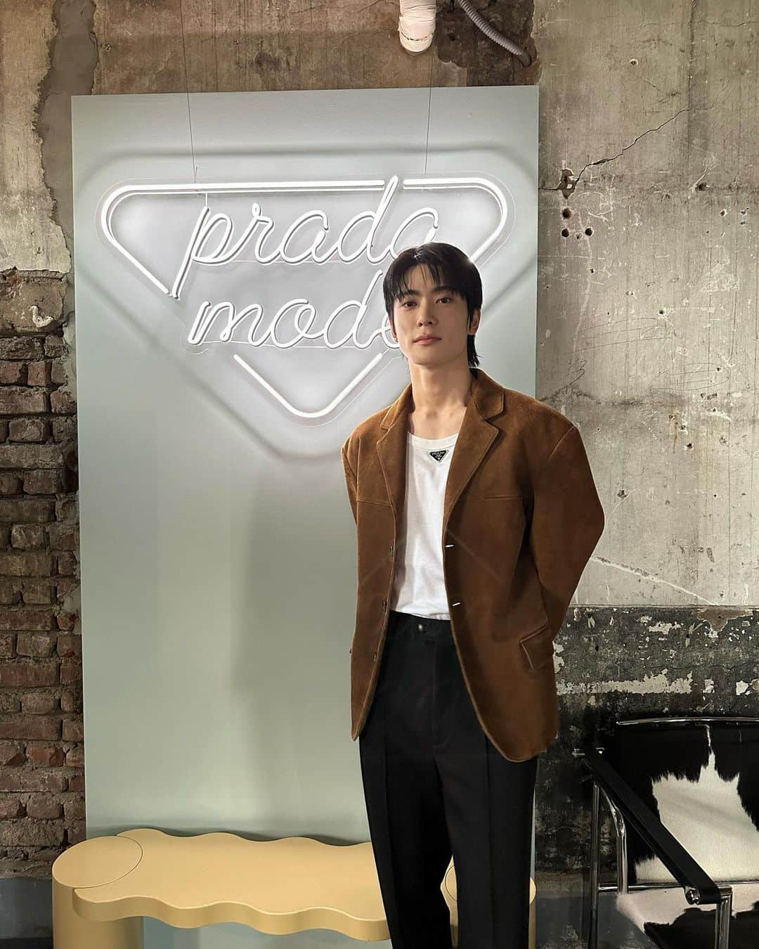 ジェヒョンさんのインスタグラム写真 - (ジェヒョンInstagram)「The 10th iteration of #PradaMode in Seoul #prada  @prada」9月7日 21時31分 - _jeongjaehyun