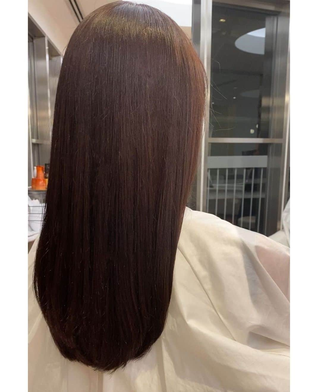 殿柿佳奈さんのインスタグラム写真 - (殿柿佳奈Instagram)「秋モード✨ ヘアメンテナンスへ🥰 @hairsalon_amata   #オーガニックカラー #トリートメントは #お気に入りの #テンプテーション #いつもありがとうございます」9月7日 21時50分 - kanatonogaki