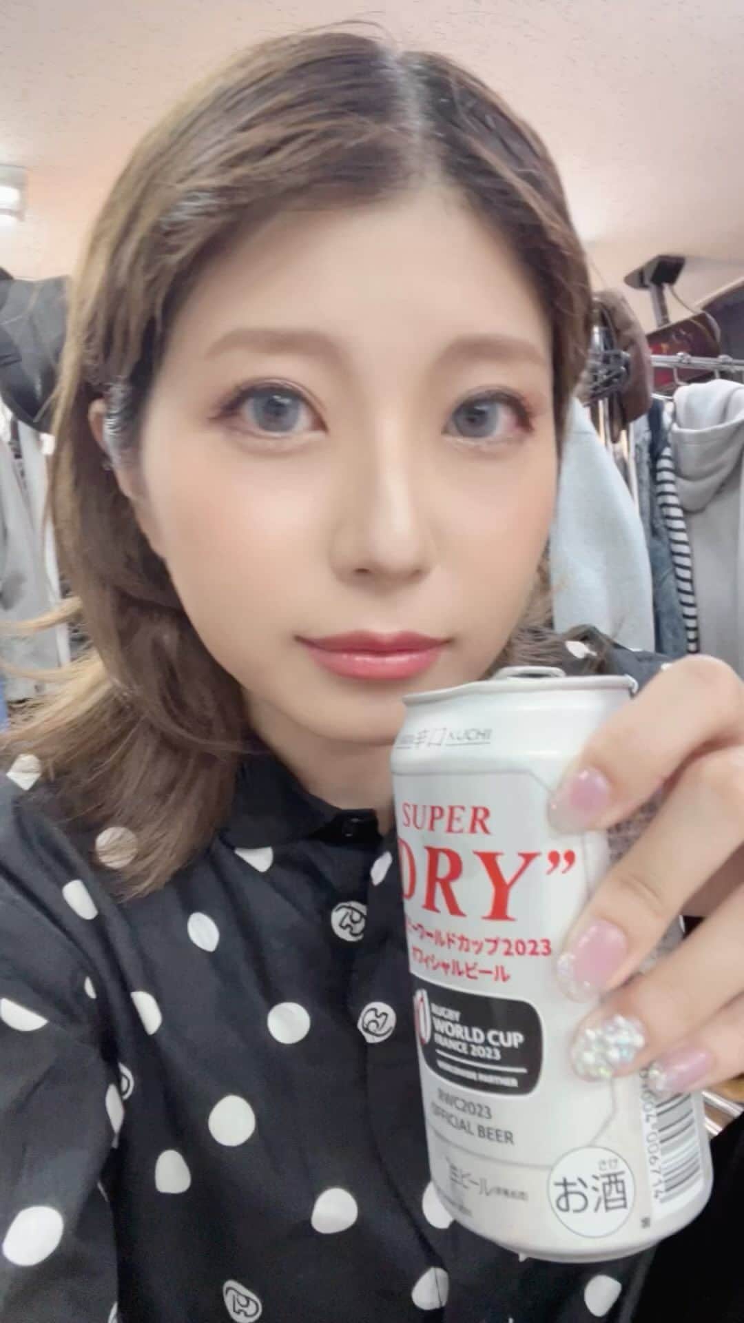 天野麻菜のインスタグラム：「ビール女子。3593」