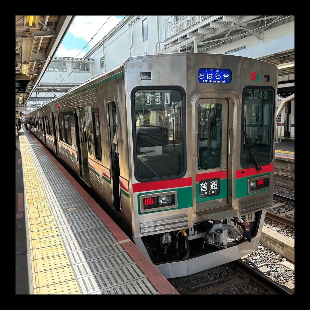伊藤壮吾のインスタグラム：「#今日の鉄道 1179番線 芝山鉄道の3500形。 先日、京成津田沼で会いました。」