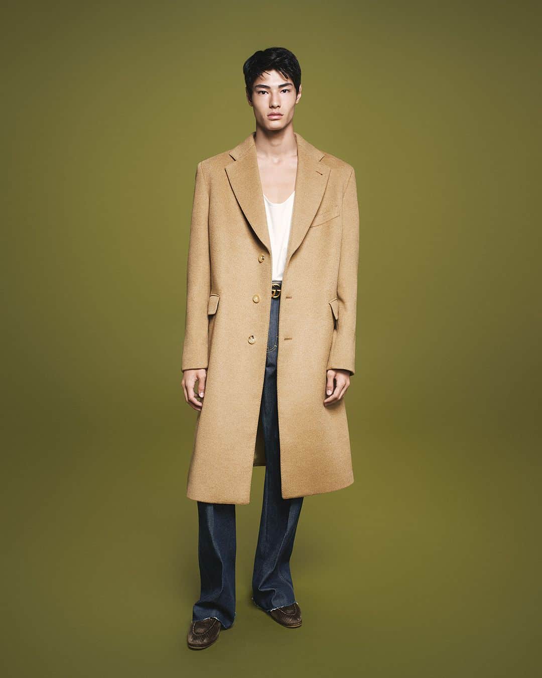 グッチのインスタグラム：「Tailored outerwear and relaxed denim   Discover Fall Winter 2023 at the link in bio   #GucciFW23」