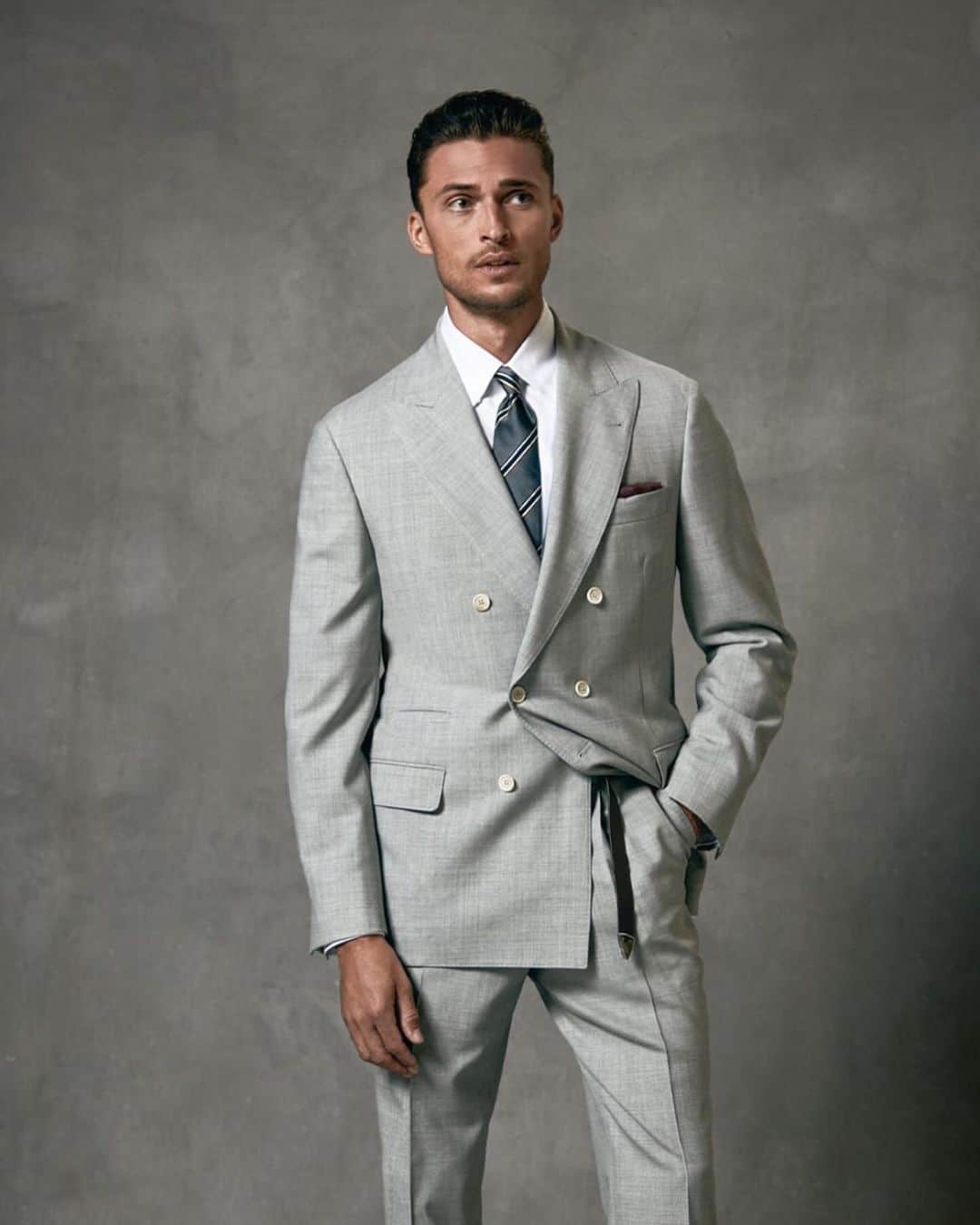ハーベイ・ニュートン・ヘイドンのインスタグラム：「Timeless & Classic yet Contemporary & Modern  @brunellocucinelli_brand  #brunello70」