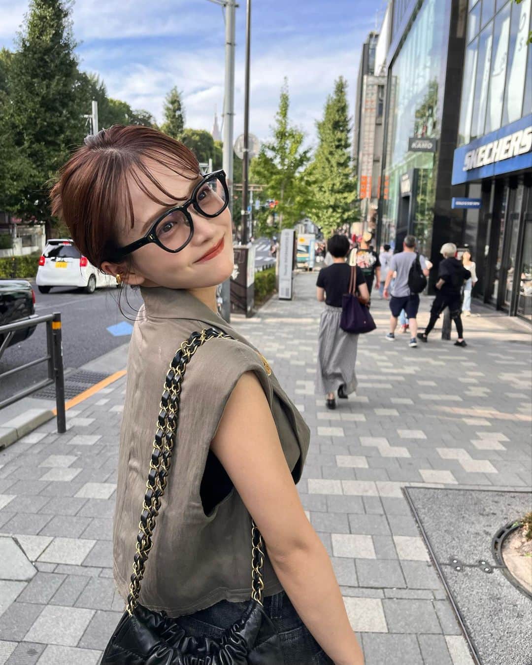 田久保夏鈴のインスタグラム：「にやっ」
