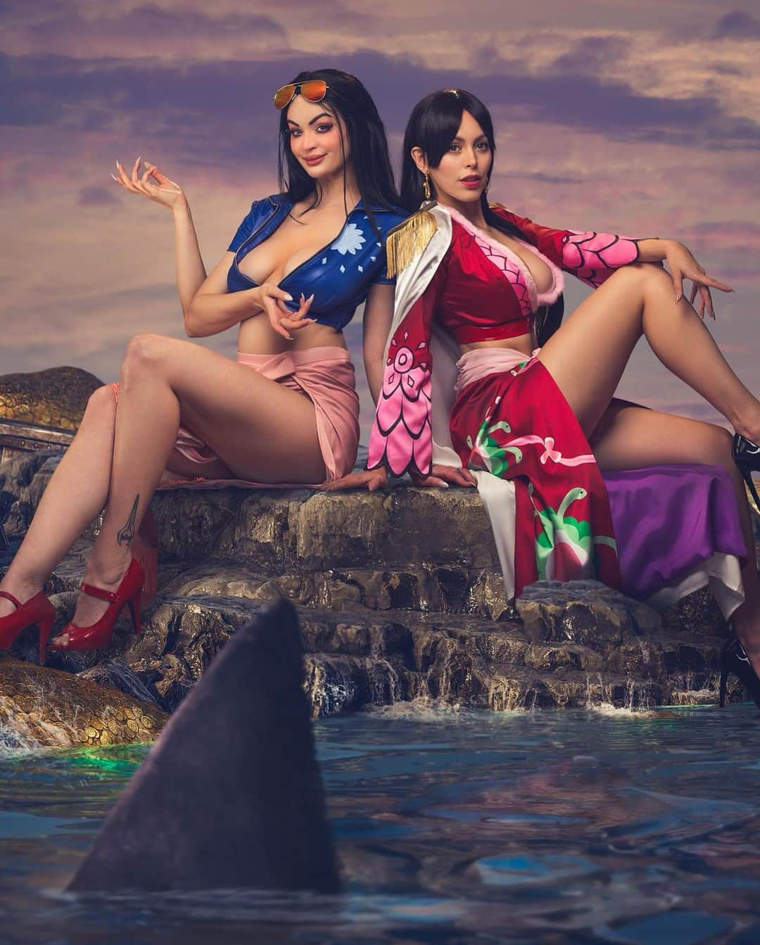 Nadya Antonさんのインスタグラム写真 - (Nadya AntonInstagram)「Yo ho, yo ho, a pirate’s life for me 🏴‍☠️ #onepiece hits number one ranked TV series in 84 different countries around the globe 🎉 Hooray!!  Nico Robin @danielledenicola  Boa Hancock @nadyasonika  📸 @davidlovephotog  ———————————————- Yo ho, yo ho, Un gran pirata soy 🏴‍☠️ One piece ya rompió record estando en primer lugar en 84 países en todo el mundo 🎉 Hooray! #boahancock #nicorobin」9月7日 22時13分 - nadyasonika